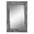 thumbnail image 2 of Morris Rustic Wood Wall Mirror - Gray 30" x 20" by Aspire, 2 of 5