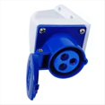 thumbnail image 5 of Conector Industrial Impermeable IP44 de 3 Pines y 16 A para Conexión Eléctrica, Montaje en Pared., 5 of 5