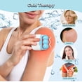 thumbnail image 4 of Rodillo de hielo para ojos, masajeador facial con 2 cabezales para aliviar la hinchazón, la migraña y el dolor, y para el cuidado de la piel., 4 of 5