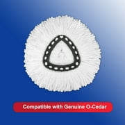 GRAREND Spin Mop Heads Replacements, 4 Pcs Microfiber Mop Replace Head Refill Compatible with OCedar