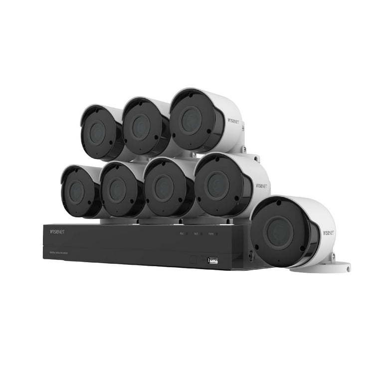 Wisenet SDH-C84085BF 8 Channel Super HD DVR Video Security