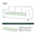 thumbnail image 4 of Dowbom Stretch Sofa Cushion Cover,Jacquard Couch Seat Cover Anti-Slip Anti-Scratch Furniture Protector Washable Spandex Fabric Cushion Cover for Sofa Chair Loveseat Couch Settee-3 Seater-D, 4 of 9