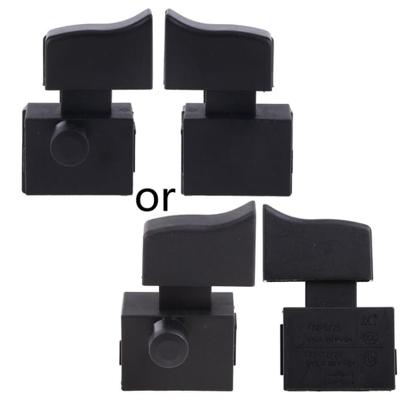 MOMOJIA FA2-6/2B 250V~5E4 Lock On Power Tool Electric Drill Speed Control Trigger Button Switch for Power Controlling Durable