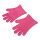 thumbnail image 2 of Cepillo de baño impermeable de silicona para mascotas guantes de masaje para el cuidado del perro peine para el pelo color rojo rosa ANGGREK Otros, 2 of 8