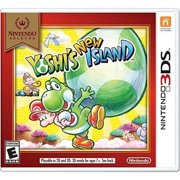 Yoshi's New Island (Nintendo Selects), Nintendo, Nintendo 3DS, 045496743840