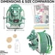 thumbnail image 5 of Mochila Naturally KIDS con dinosaurios pequeños para niños de 3 a 5 años, 5 of 8