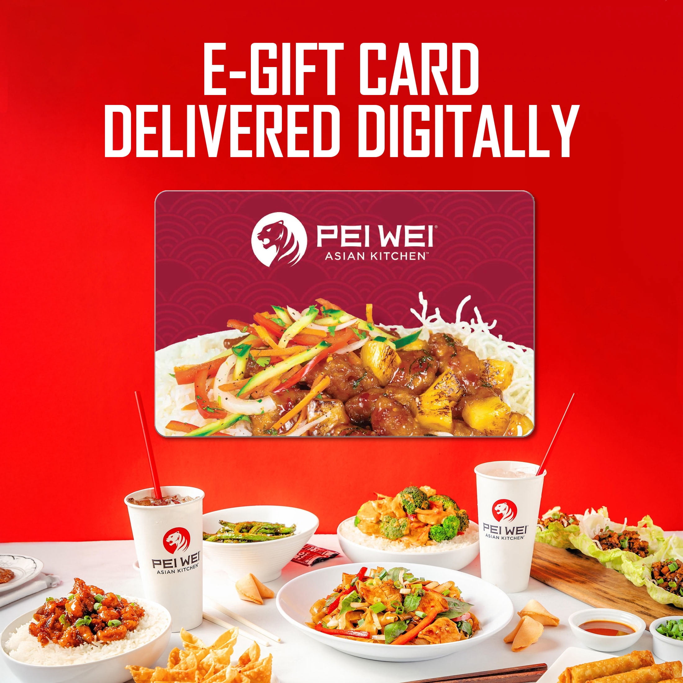 Pei Wei $25 eGift Card [Email Delivery]