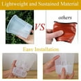 thumbnail image 4 of Bgsha Clear Plastic Plant Nursery Pots With Saucer Transparent Tool With Drainage Hole Mesh Pot Root Control Orchid Flower Breathable, 4 of 9