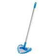 thumbnail image 3 of ACDANC Wall Mop Cleaner Baseboard Cleaner Tool with Handles Baseboard Cleaning Tool for Walls and Floor Rotating Ceiling Cleaner with Extension Poles Microfiber Chenille Pads, 3 of 7