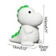 thumbnail image 3 of Luces de noche para guardería de dinosaurios, recargables por USB, bonita lámpara de noche para bebé, luz de noche regulable para niños pequeños, dinosaurio, 3 of 7