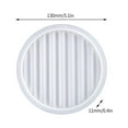 thumbnail image 6 of Sunjoy Tech Coaster Mold DIY Striped Easy Demold Super Absorbent Drink Coaster Mould Silicone Coaster Artistic Tray Mold, 6 of 8