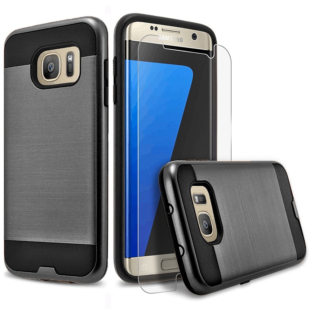 Samsung Galaxy S7 Active Case, 2Piece Style Hybrid Shockproof Hard