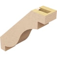 thumbnail image 5 of Ekena Millwork 3"W x 12"D x 12"H Copenhagen Rough Cedar Woodgrain TimberThane Knee Brace, Primed, 5 of 6