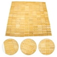 thumbnail image 1 of KAKOWELY Non Slip Foot Mat Bamboo Block Woven Mat for Playroom 1Pcs, 1 of 8