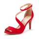 thumbnail image 1 of Sandalia DREAM PAIRS NILE Roja con Punta Abierta y Tacón Stiletto 7.5, 1 of 7