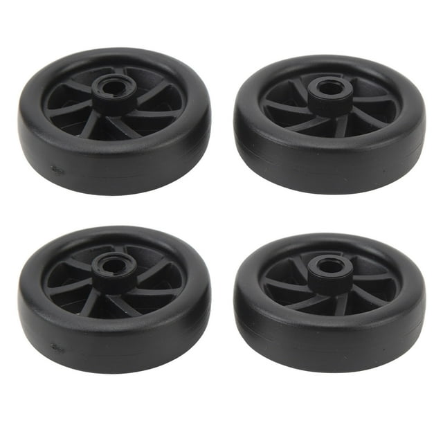 Roues de Bagage, Roue de Valise 4 Pcs Faible Bruit Légère en PVC à Roulettes Design Standard pour Voyage