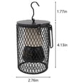 thumbnail image 3 of Campana Para Cocina Ceramic Heat Emitter Reptile Heat Lamp Bulb,with Anti-bite Iron Tube & Shade Of Pet Heat Lamp, 3 of 7