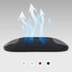 thumbnail image 4 of Amortiguar Irfora Cojín ventilado para automóvil Enfriador de asiento de verano Cubierta de asiento de enfriamiento automotriz USB Cómodo y transpirable con 5 ventiladores 3 velocidades de viento ajus Irfora Amortiguar, 4 of 7