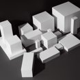 thumbnail image 2 of Multifunction Portable Convenient Photo Props Geometric Square Photography Props Scenes Photography,8X8X8cm, 2 of 10
