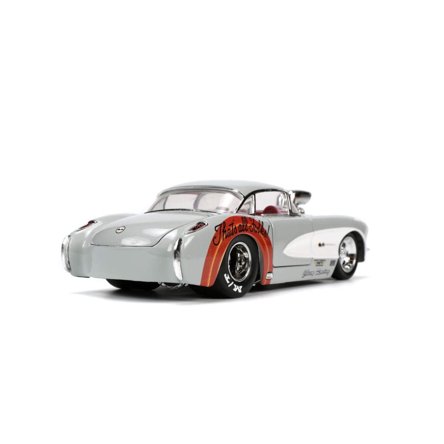 Amazon.com: Looney Tunes 1:24 1957 Chevrolet Corvette Die