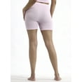 thumbnail image 5 of No Boundaries Cotton Stretch Ribbed Boxer Short Panties, Women's XS-XXXL, 5 of 5