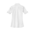 thumbnail image 6 of Port Authority Ladies Stretch Pique Button Front Shirt-XS (White), 6 of 6