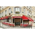 thumbnail image 2 of Cusson, Marie-Elaine 24x17 White Modern Wood Framed Museum Art Print Titled - CafÃ© Paris, 2 of 4