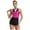 Hot Pink, variant on Xnihocha Women's Sequin Latin Dance Leotard Dress Fringe Cha Cha Samba Ballroom Dancewear Purple 16
