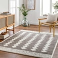 thumbnail image 4 of BoutiqueRugs Hija Contemporary Area Rug - Charcoal, White - 5'3" x 7', 4 of 7
