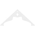 thumbnail image 2 of Ekena Millwork 60"W x 27 1/2"H x 1"P (11/12) Pitch Heath Architectural Grade PVC Gable Pediment, 2 of 5