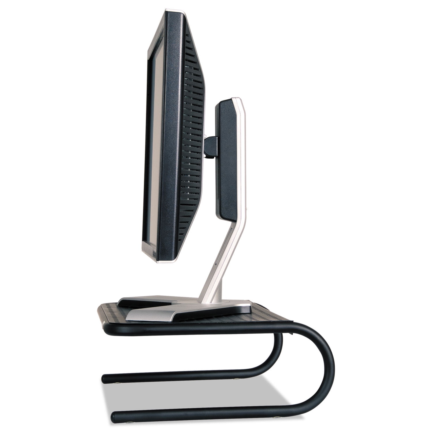 Allsop® Metal Art Monitor Stand, 19" X 12.5" X 5.25", Black, Supports 30 Lbs