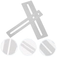 thumbnail image 3 of EeaseCA 2pcs Fretboard Fret Protector Fingerboard Guards for Guitar Bass Luthier Tool (Silver), 3 of 5