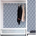 thumbnail image 3 of NAVY Vinyl Peel  Stick Wallpaper - NuWallpaper, 3 of 5