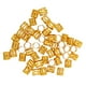 thumbnail image 2 of 50pcs Abalorios Cuff Tube Perfecl Accesorios Para El Cabello De Oro Cuentas de pelo trenzado, 2 of 7