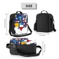 thumbnail image 2 of Lsque The Map Of United States Lunch Bag Lunch Box for Women Men Reusable Insulated Lunch Tote Bag,Leakproof Thermal Cooler Sack Food Handbags Case High Capacity, 2 of 9
