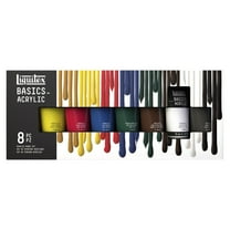 Liquitex BASICS Acrylic Paint Mixing Set, 2.53 Ounce Tubes, Set of 8