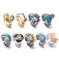 thumbnail image 2 of Figura de Anime de una pieza para hombres y mujeres, Luffy, Sanji, Law, Chopper, FRANKY, Zoro, Robin, anillos, joyería ajustable, regalo, nuevo, 2 of 5