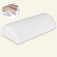 thumbnail image 2 of Half Cylindrical Leg Pillow Slow Rebound Memory Foam Leg Pillow Half Round Headrest, 2 of 6