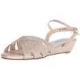thumbnail image 1 of Sandalia Dyeables Emma Wedge para mujer, color champán, talla 7, 1 of 1