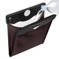 thumbnail image 4 of Smart LED Car Trash Can | Waterproof Trash Storage Bag | Leakproof Trash Can, Foldable Vehicle Trash Bin, Rubbish Container, PU Leather Garbage Bin, 4 of 9
