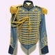 thumbnail image 2 of Chaqueta de oficial de húsar con trenzas doradas de la Guerra Civil estadounidense para hombre, traje histórico con aiguillette dorada, 2 of 5