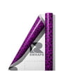 thumbnail image 5 of Rwraps Purple Cheetah Matte Vinyl Film Wrap 59in x 12ft Vinyl Vehicle Car Film Sheet Roll, 5 of 10