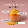 thumbnail image 4 of Mascarilla de arcilla TUMERI con cúrcuma, vitamina C y miel de manuka, 60 ml, 4 of 7