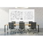 FSE 373-WGB9648M 96"W x 48"H Magnetic Wall-Mounted Glass Board