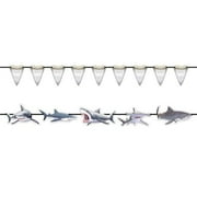 12 ft. Shark Streamer Set with Ribbon - 14 Piece