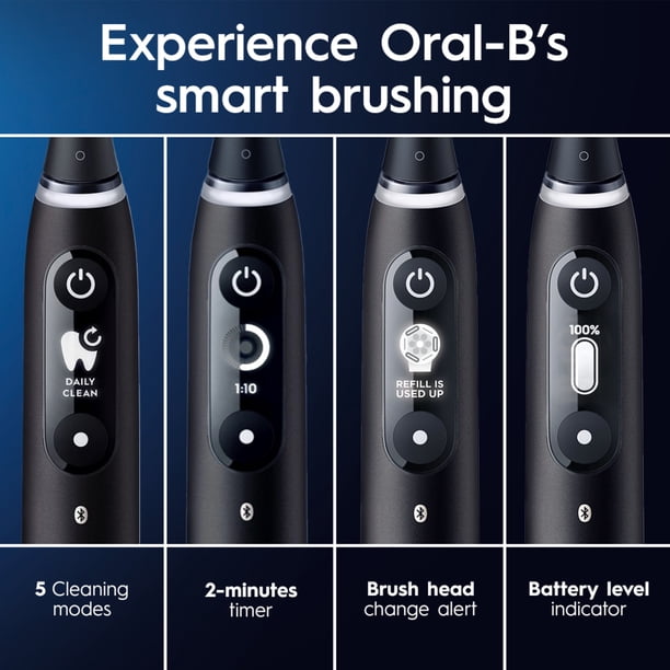 Oral-B iO Series 6 Electric Toothbrush with (1) Brush Head, Gray