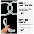 thumbnail image 5 of Gymnture Silicone Jar Sealing Rings 70mm 20Pcs Airtight Replacement Gaskets, 5 of 10