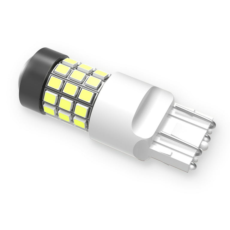 7440 7443 Strobe LED Bulbs Flashing Brake, Reverse Lights W21W