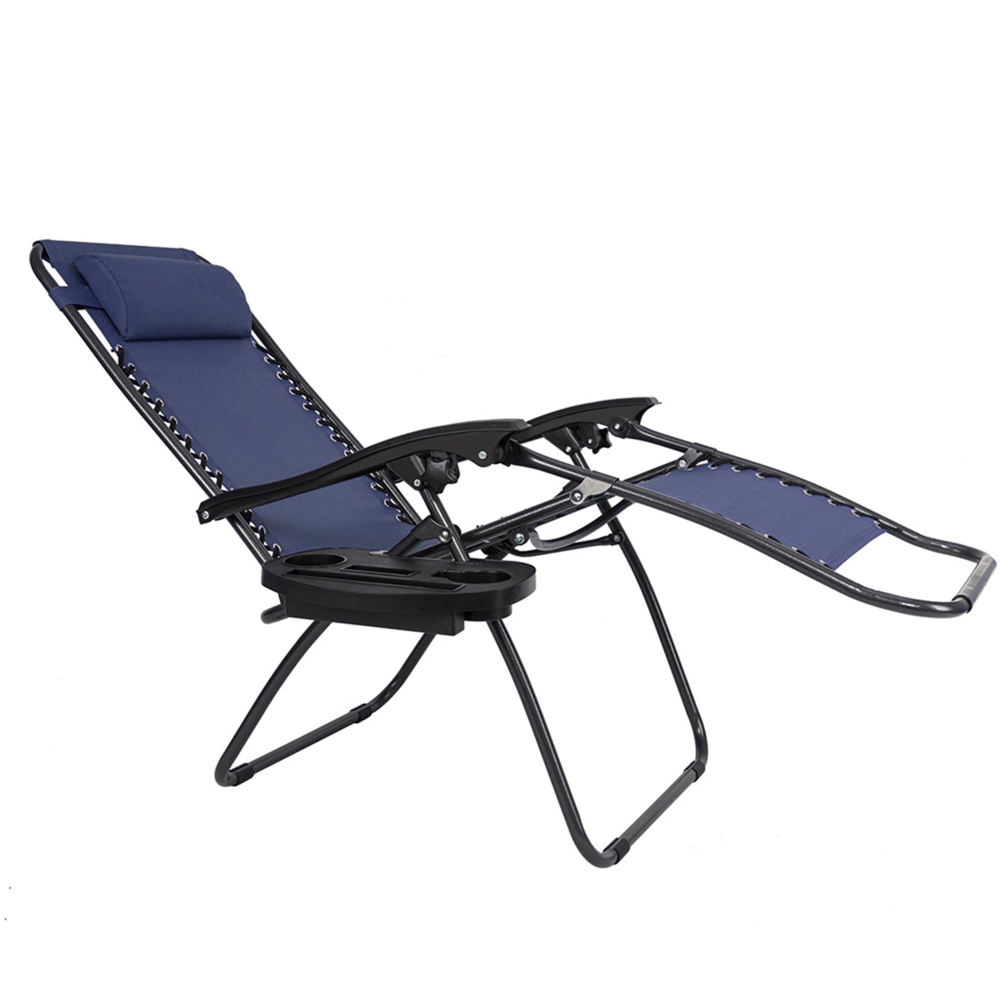 Aimee Lii Zero Gravity Chair Pack 2, Outdoor Lounge Patio Chairs with Pillow and Utility Tray Adjustable Folding Recliner for Deck,Patio,Beach,Yard, Blue Aimee Lii Zero Gravity Chair Pack 2, Outdoor Lounge Patio Chairs with Pillow and Utility Tray Adjustable Folding Recliner for Deck,Patio,Beach,Yard, Blue