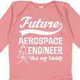 thumbnail image 4 of Inktastic Aerospace Engineer Like Daddy Boys or Girls Long Sleeve Baby Bodysuit, 4 of 5